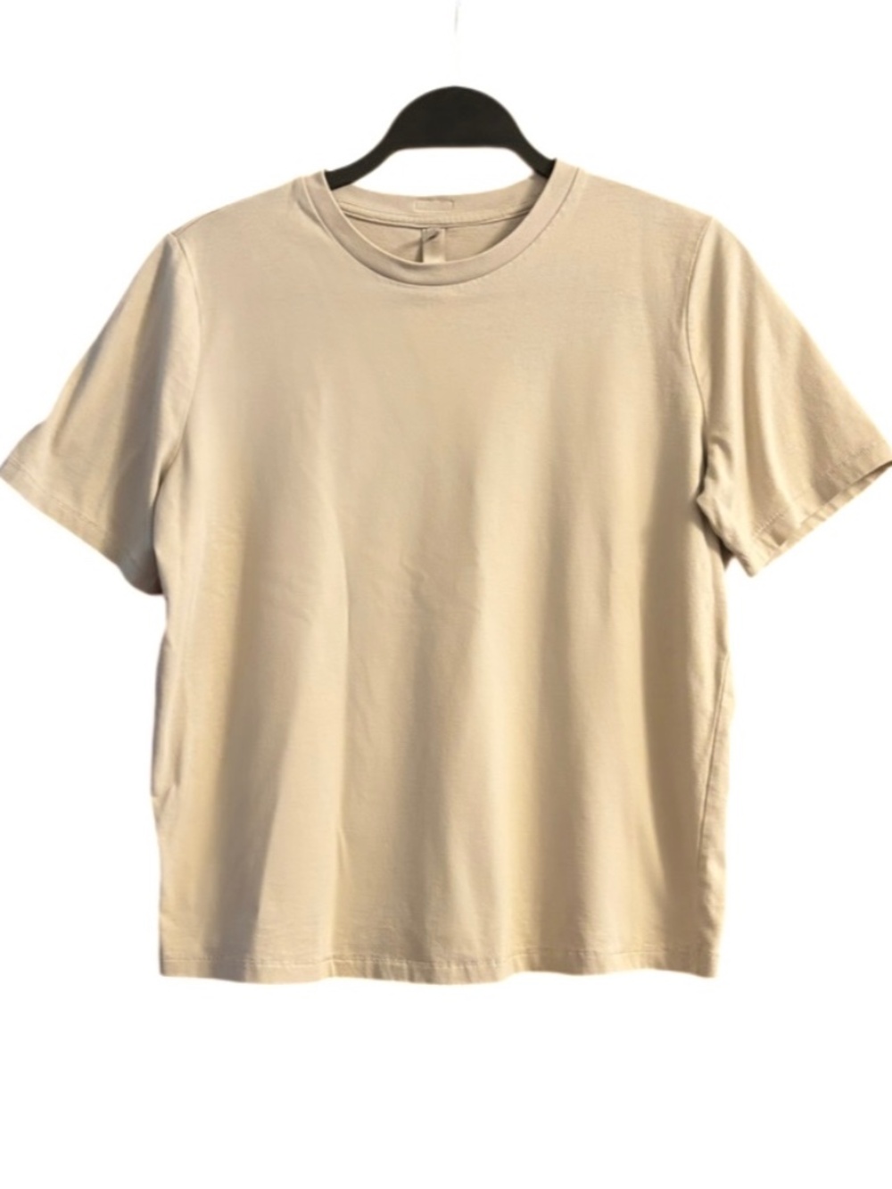SKIMS short sleeve shirt tan